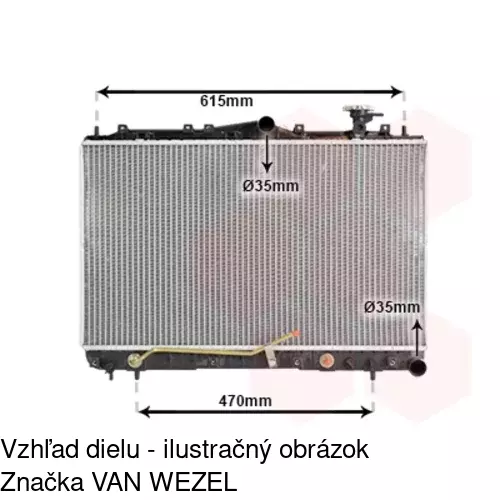 Chladiče vody POLCAR 4022081X