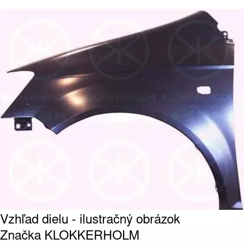 Predný blatník 404202 /POLCAR/ - obr. 1