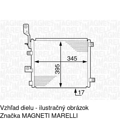 Chladiče klimatizácie POLCAR 4043K8C1S