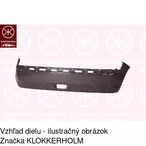 Zadný nárazník POLCAR 404496-J