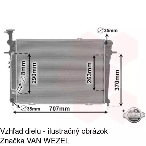 Chladiče vody 404708-3 /POLCAR/ - obr. 4