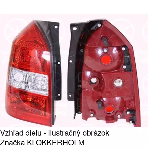 Zadné svetlo 4047870E /POLCAR/ - obr. 1