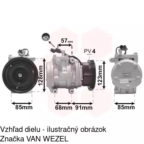 Kompresor AC 4047KS2X /POLCAR/ - obr. 4