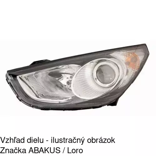 Hlavný reflektor 4048090E /POLCAR/ - obr. 4