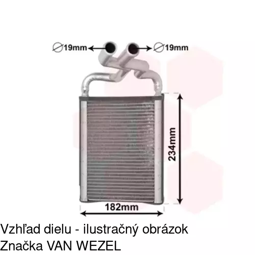 Radiátory 4052N81X /POLCAR/ - obr. 1