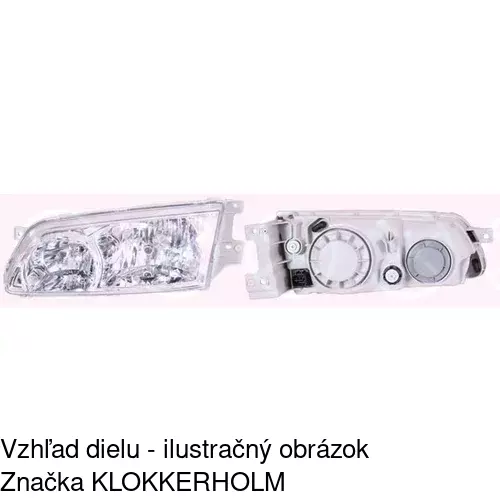 Hlavný reflektor POLCAR 4062091E
