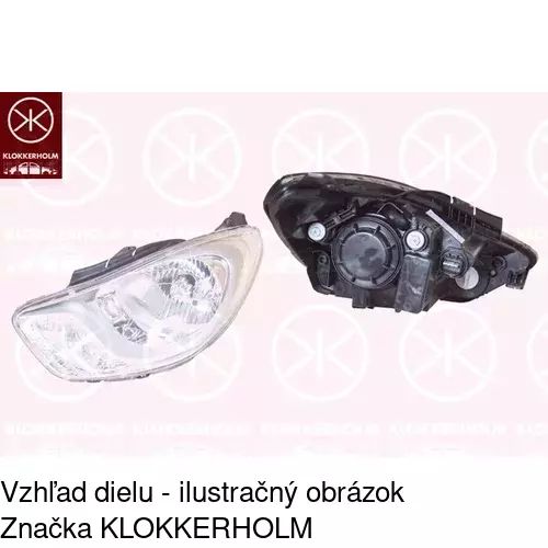 Hlavný reflektor 40A1100E /POLCAR/ - obr. 1