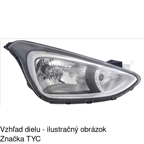 Hlavný reflektor POLCAR 40A210-E
