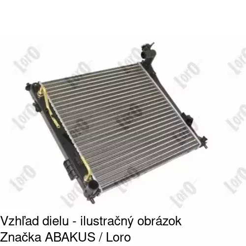 Chladiče vody 40D108-2 /POLCAR/ - obr. 1