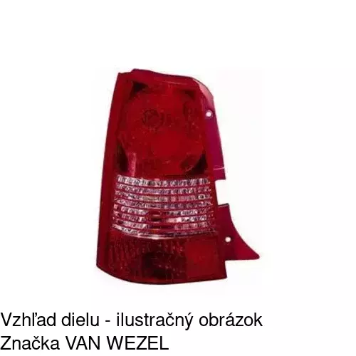 Zadné svetlo 410687-E /POLCAR/ - obr. 1
