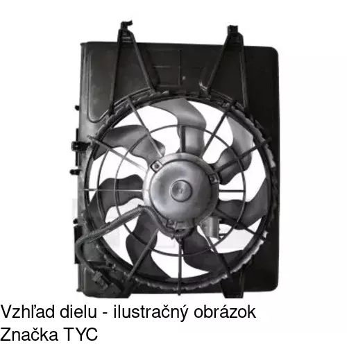 Ventilátory chladičov 411423W2X /POLCAR/ - obr. 3
