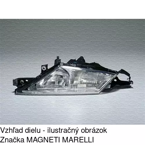 Hlavný reflektor 4202103C /POLCAR/
