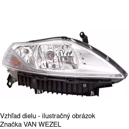 Hlavný reflektor 42A110-U /POLCAR/ - obr. 5