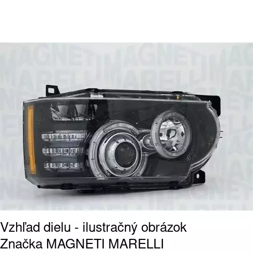 Hlavný reflektor POLCAR 433510-U