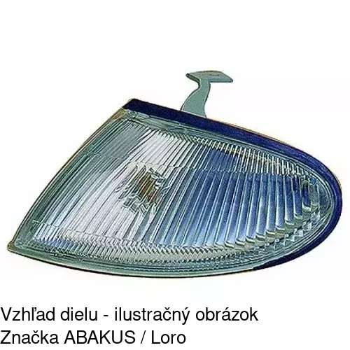 Obrysové svetlo 450720-E /POLCAR/ - obr. 2