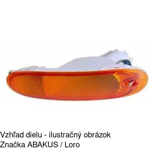 Predná smerovka POLCAR 4507206E