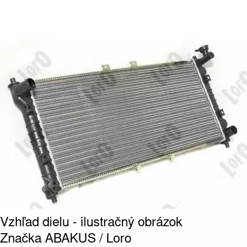 Chladiče vody 451608-1 /POLCAR/ - obr. 1