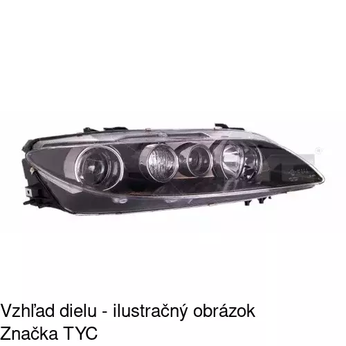 Hlavný reflektor POLCAR 4519094U