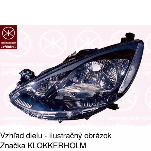 Hlavný reflektor 4533101E /POLCAR/ - obr. 1
