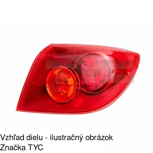 Zadné svetlo 4541882E /POLCAR/
