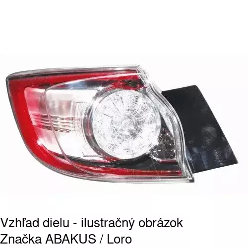 Zadné svetlo 4542886E /POLCAR/