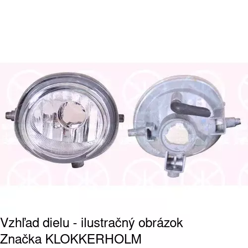Hmlové svetlo - predné 4550290E /POLCAR/ - obr. 2
