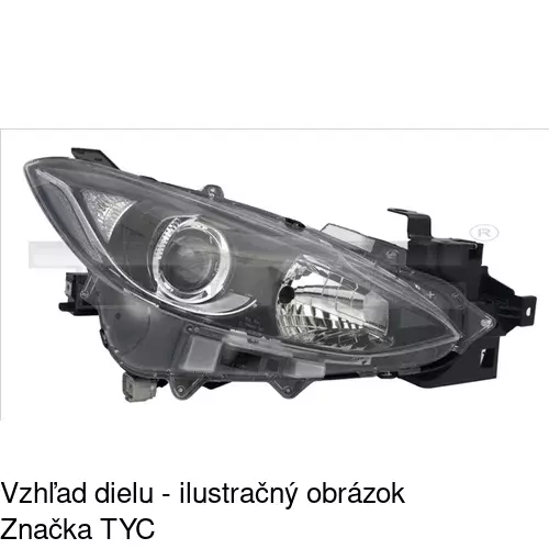 Hlavný reflektor POLCAR 45C2100E