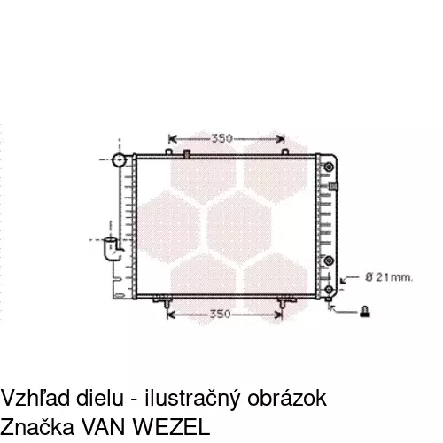 Chladiče vody 500108-0 /POLCAR/ - obr. 1