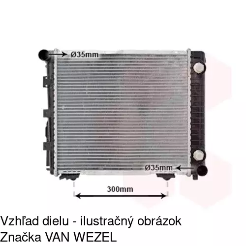 Chladiče vody 500108-6 /POLCAR/ - obr. 1