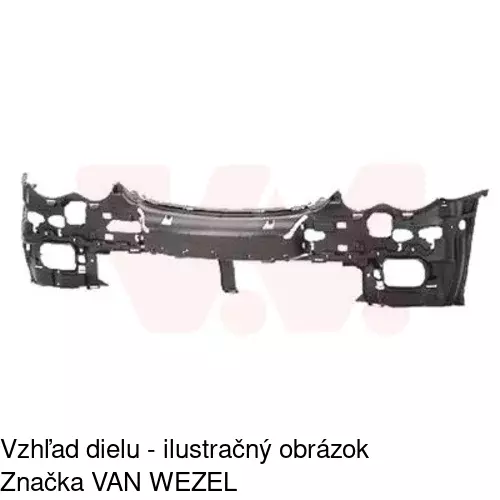 Výstuha nárazníka 500307-3 /POLCAR/ - obr. 1