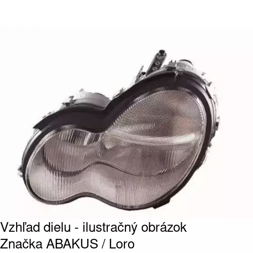 Hlavný reflektor 5003106E /POLCAR/ - obr. 5