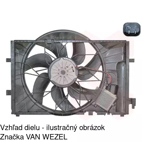 Ventilátory chladičov 500323W1 /POLCAR/ - obr. 5