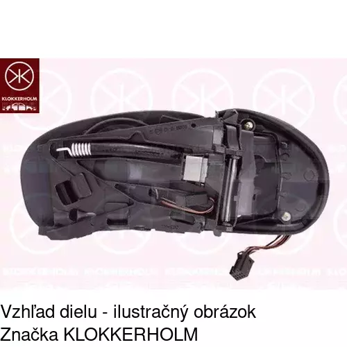 Vonkajšie zrkadlo 5003524M /POLCAR/ - obr. 1