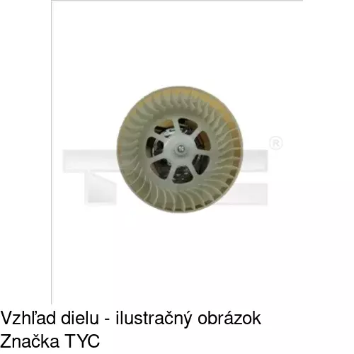 Ventilátory kúrenia POLCAR 5005NU1X