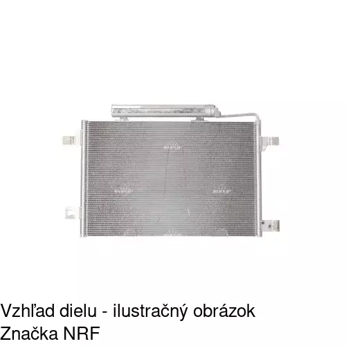 Chladiče klimatizácie 5006K8C2S /POLCAR/ - obr. 1