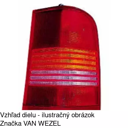 Zadné svetlo 5012872E /POLCAR/ - obr. 3