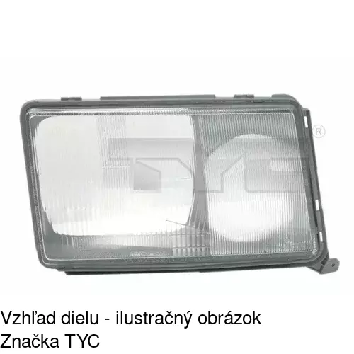 Sklo reflektora POLCAR 501412-U