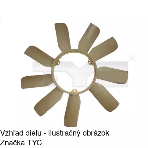 Vrtuľa 501423F6 /POLCAR/ - obr. 2