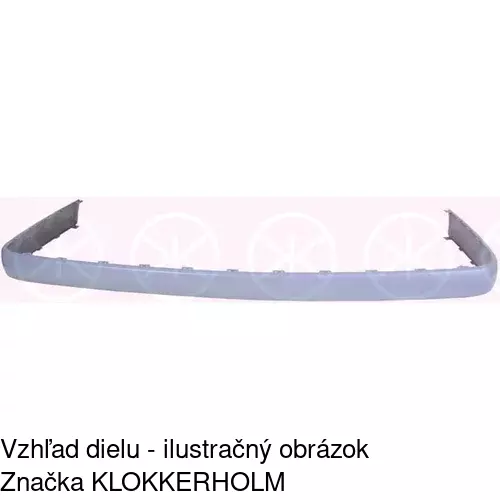 Lišta nárazníka POLCAR 501596-4