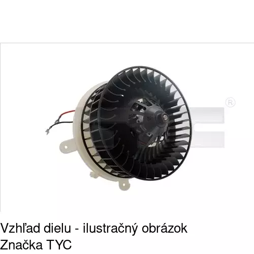 Ventilátory kúrenia POLCAR 5015NU1X