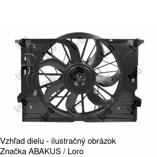 Ventilátory chladičov 501623W1 /POLCAR/ - obr. 3