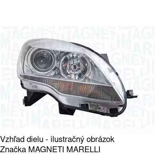 Hlavný reflektor POLCAR 503709-U
