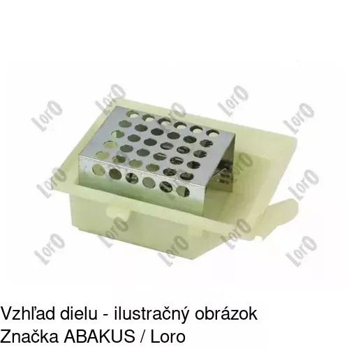 Ovládače klimatizácie 5040KST2X /POLCAR/ - obr. 2
