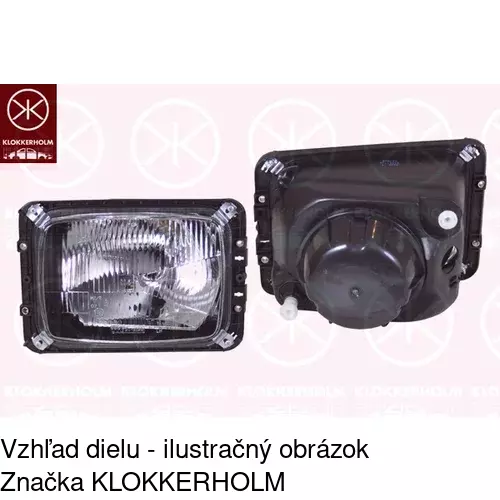 Hlavný reflektor 506110-E /POLCAR/ - obr. 1