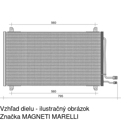 Chladiče klimatizácie POLCAR 5062K81X
