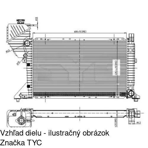 Chladiče vody POLCAR 506308-1