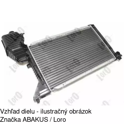 Chladiče vody 506308-1 /POLCAR/ - obr. 3