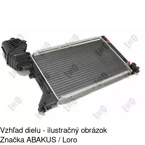Chladiče vody 506308-2 /POLCAR/ - obr. 3