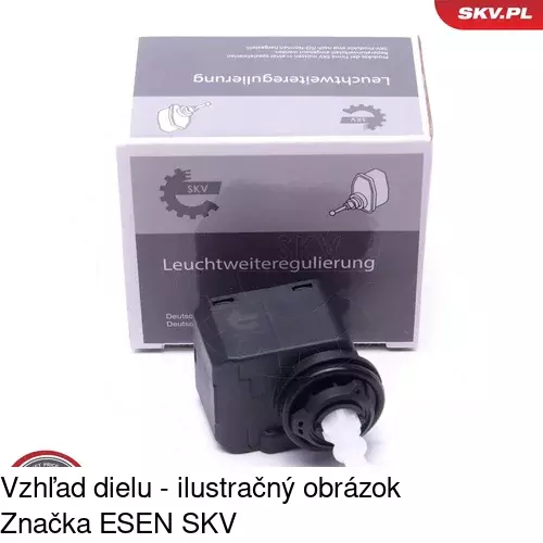 Motorček reflektora 506509-9 /POLCAR/ - obr. 3