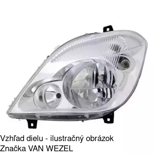 Hlavný reflektor 5065091H /POLCAR/ - obr. 5